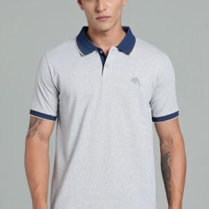 PR3 SS 004||Grey|| 100% Cotton T-Shirt