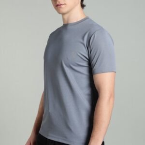 RHSOO2||Light Grey|| Round Neck Half Sleeve