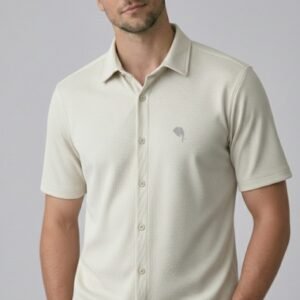 TS 003||WHITE|| Half Sleeve Shirt